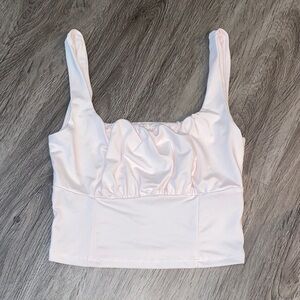 Live in the Moment Pale Pink Crop Top ✨